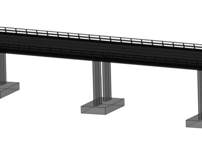 Modelo 3D Paso Superior