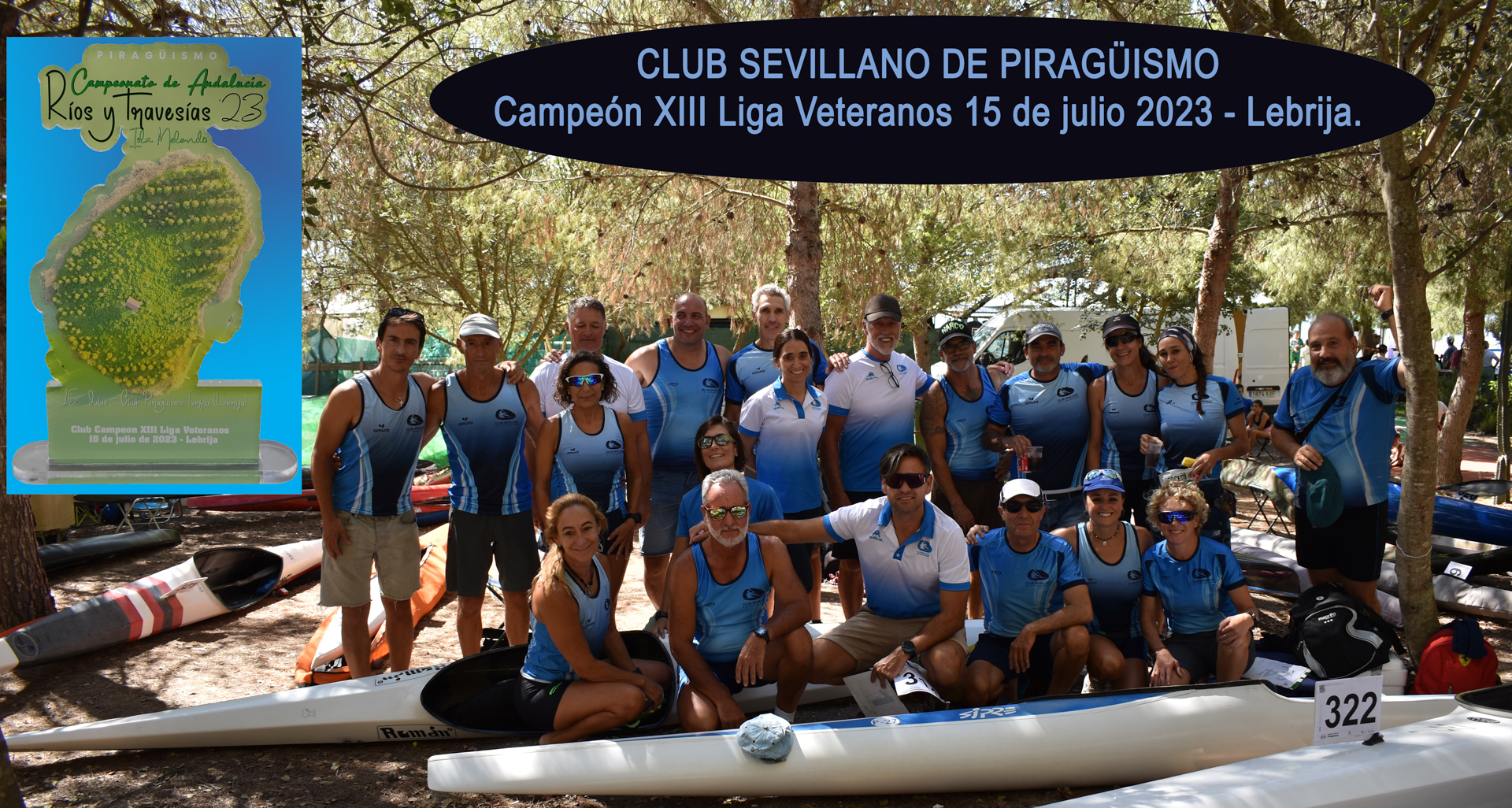 CAMPEONATO DE ANDALUCÍA DE RÍOS Y TRAVESÍAS 2023, ISLA MELENDO, LEBRIJA, SEVILLA