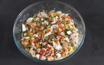 SALPICÓN DE MARISCO Y PESCADO