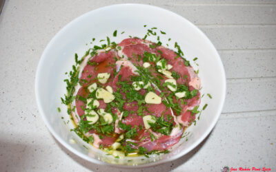 ADOBO PARA CARNES A LA PLANCHA O FRITAS, FILETES DE TERNERA