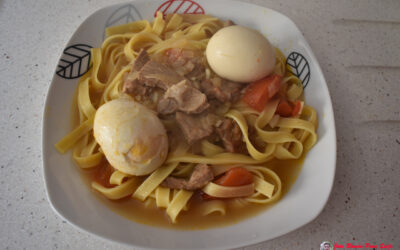 NIDOS DE PASTA A LA MANZANILLA DE SAN LUCAR